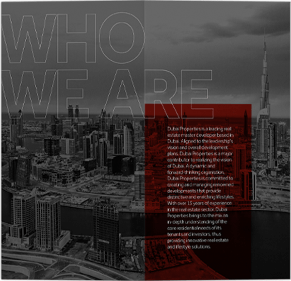 Dubai Properties - Portfolio - Brand identity | Amtechhub, houston